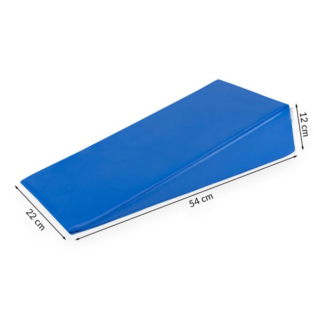 Akito polohovací klin – premium – 54 x 22 x 12 cm - Šedá