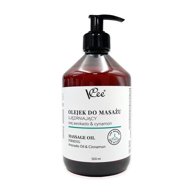 Prírodný vegánsky masážny olej Vcee 500 ml - rôzne vôňe - 6860/AVO
