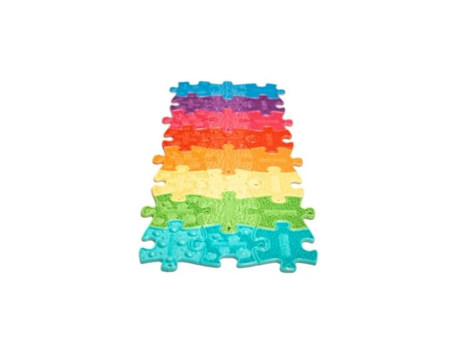 Set nano puzzlíkov - Dúha