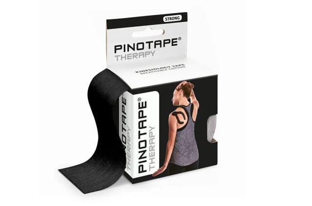 Pino Tape Therapy – Kineziologický tejp 5 cm x 5 m - Čierna