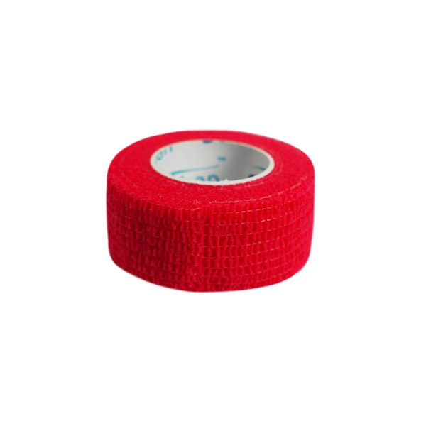 Stokban elastický samolepiaci obväz 2,5 cm x4 ,5 m – rôzne farby - Červená