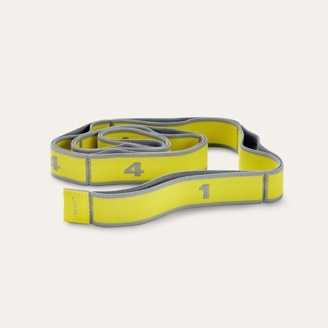 PinoFit Stretchband yellow - ľahký odpor (100 x 2,5 cm)