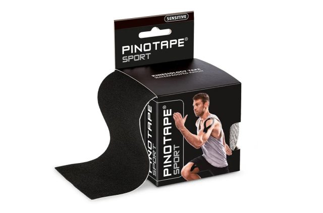Pino Tape - Kineziologický tejp Sport Sensitive čierny (XXL)