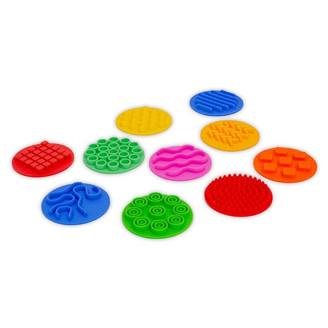 Senzorické kotúče pre deti Line Sport 10 cm (10 ks)