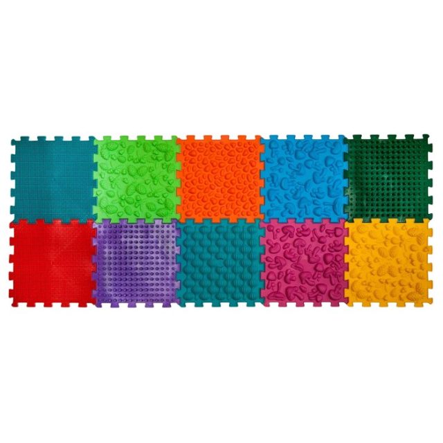 Masážna ortopedická podložka Puzzle "Mix" - 8394/23