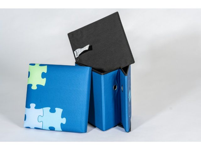Úložný box MUFFIK malý modrý