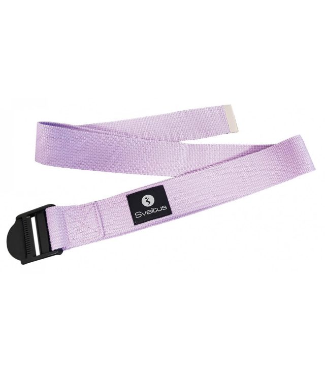 Lilac popruh na jogu Sveltus