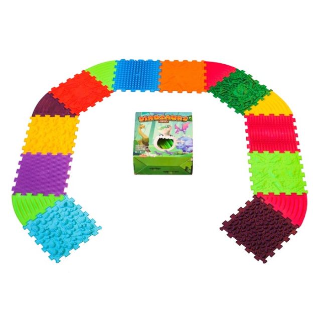 Masážna podložka Dinosaury  Mix - 8388/41