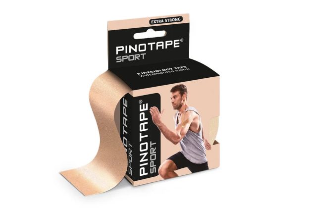 Pino Tape Sport – Kineziologický tejp 5 cm x 5 m - rôzne farby - svetlo béžová