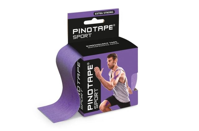Pino Tape Sport – Kineziologický tejp 5 cm x 5 m - rôzne farby - Fialová