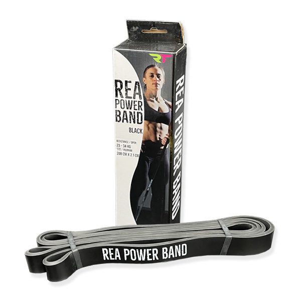 Rea Power Band odporová guma - čierna 23-34 kg