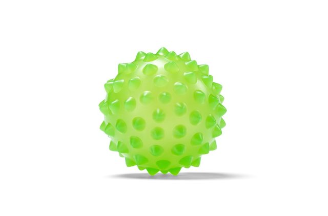 Masážna loptička ježko -od Ø7 cm do Ø10 cm - 44226