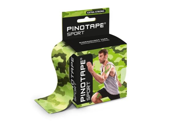Pino Tape Sport – Kineziologický tejp 5 cm x 5 m - rôzne farby - Kamufláž