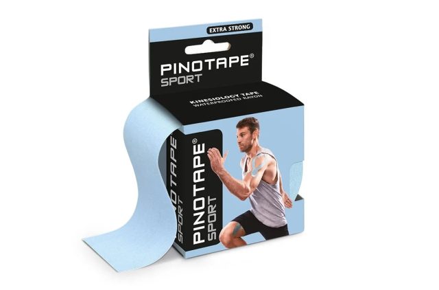 Pino Tape Sport – Kineziologický tejp 5 cm x 5 m - rôzne farby - Bledo modrá