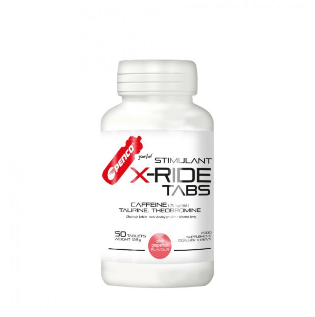 X - RIDE TABS 50 tbl., pink grep