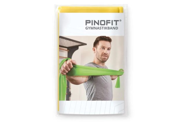 PinoFit - latexový gymnastický pás, 2m - rôzne odpory - 45078
