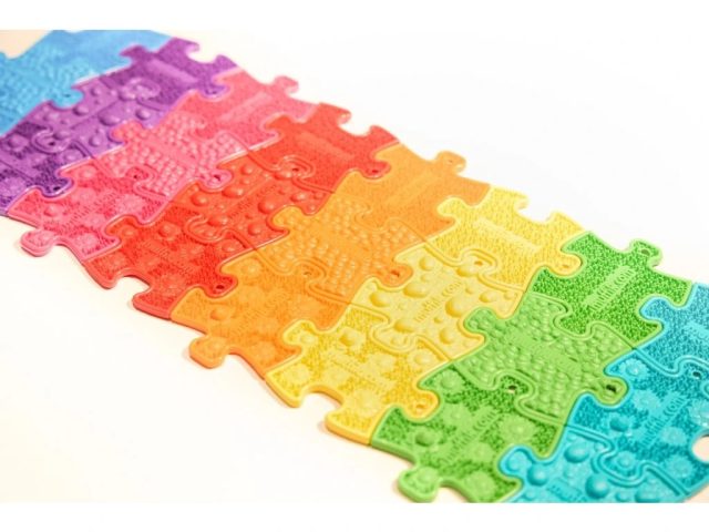 Set nano puzzlíkov - Dúha