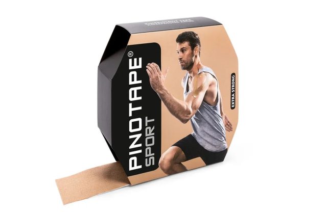 Pino Tape Pro Sport – Kineziologický tejp 5 cm x 31 m - rôzne farby - Benzín