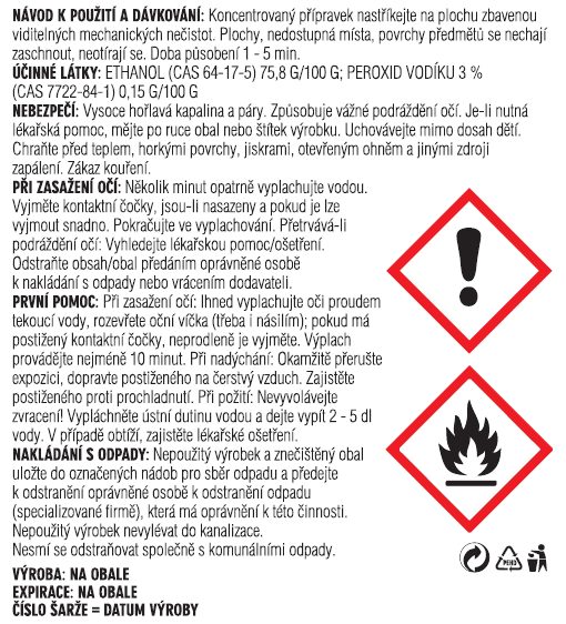 SAELA – Dezinfekcia na povrchy : Dezi Plus - 8472/5L