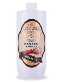 TOMFIT - masážna emulzia HREJIVÁ 1000ml