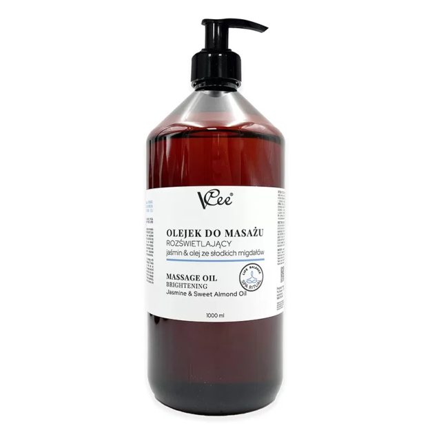 Prírodný vegánsky masážny olej Vcee 1000 ml - rôzne vôňe - 6857/JAZ