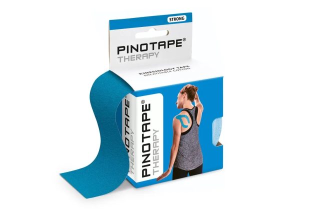 Pino Tape Therapy – Kineziologický tejp 5 cm x 5 m - Modrá