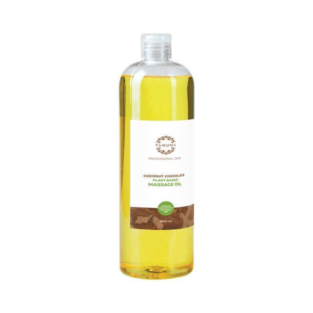 YAMUNA Rastlinný masážny olej Kokos-čokoláda 1000 ml