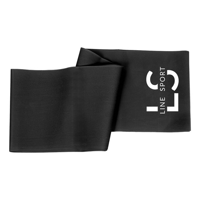 Line Sport Flat Band - very hard resistance 2m - black