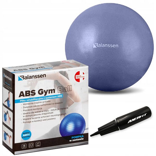 ABS Gym Ball Balanssen fitlopta - rôzne veľkosti - 6977/25C
