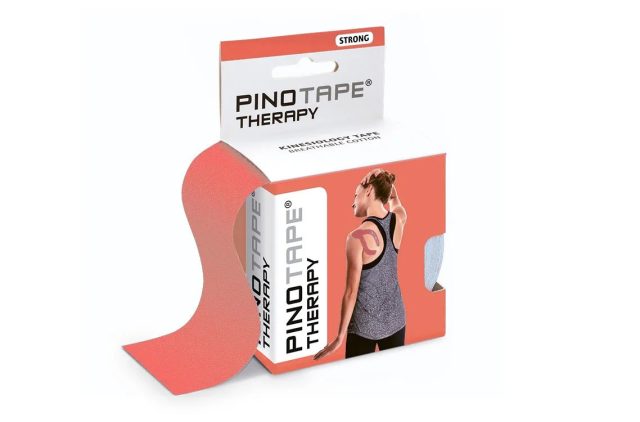 Pino Tape Therapy – Kineziologický tejp 5 cm x 5 m - Koralová