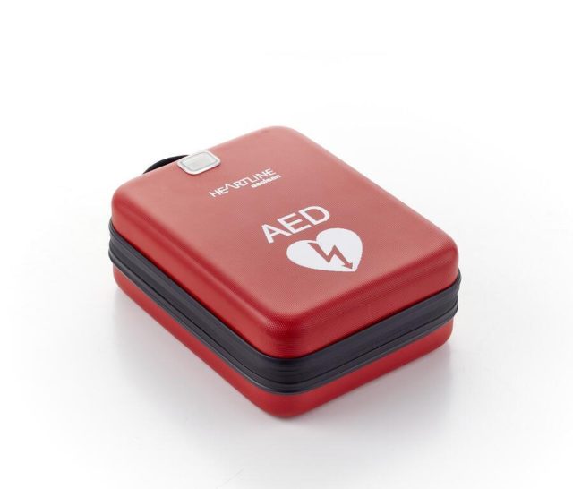 Defibrilátor AED Aselsan Heartline s displejom