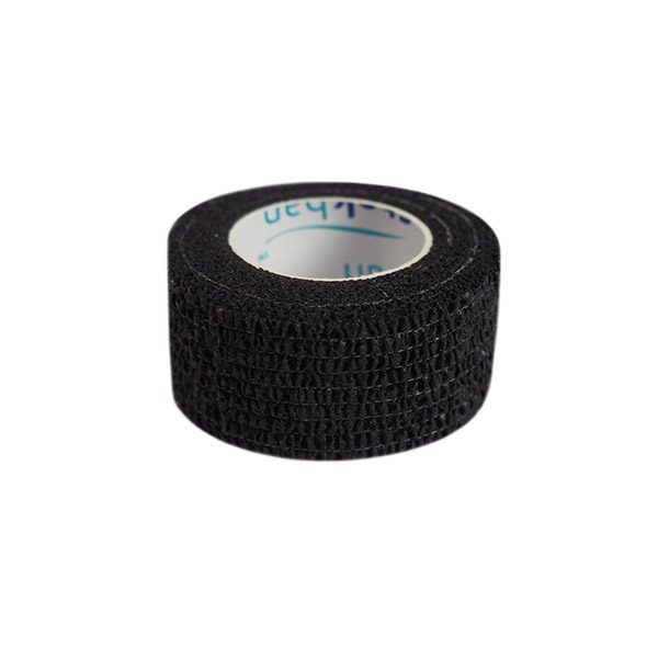 Stokban elastický samolepiaci obväz 2,5 cm x4 ,5 m – rôzne farby - Čierna