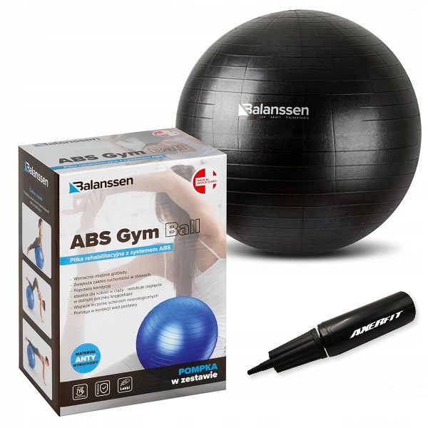 ABS Gym Ball Balanssen fitlopta - rôzne veľkosti - ERP-003413