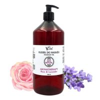 Prírodný vegánsky masážny olej Vcee 1000 ml - rôzne vôňe - 6857/RUZ
